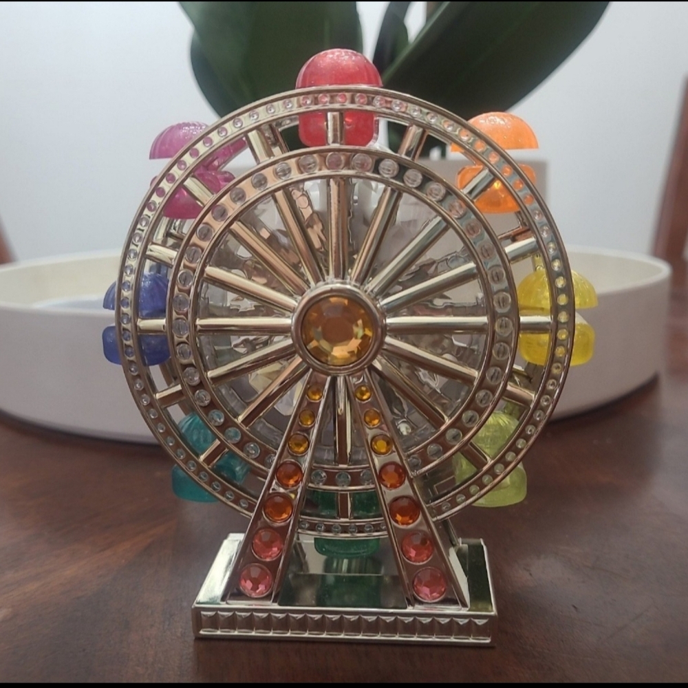 Colorful LED Ferris Wheel Decor - Picture 2 of 2